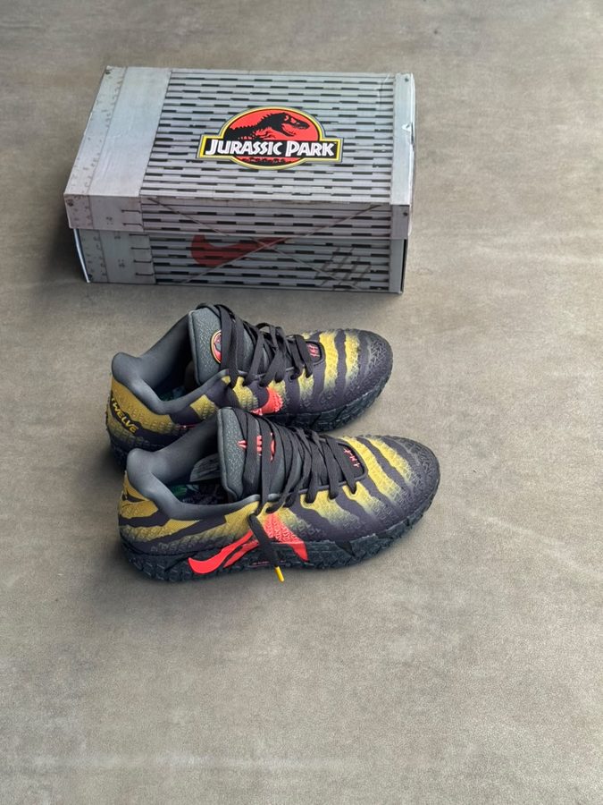 Nike JA 3 Jurassic Park Noir Jaune Rouge